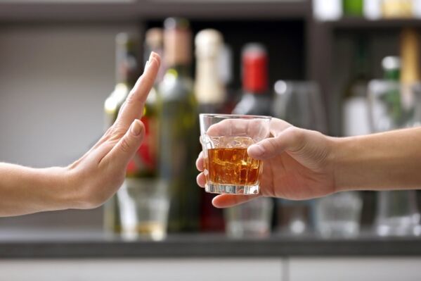 Rifiuto di alcol per la prevenzione della prostatite